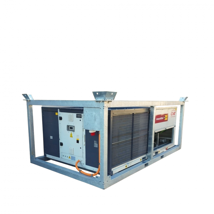 Reversible Warmluftpumpe Luft/Luft < 100 kW - Vermietung