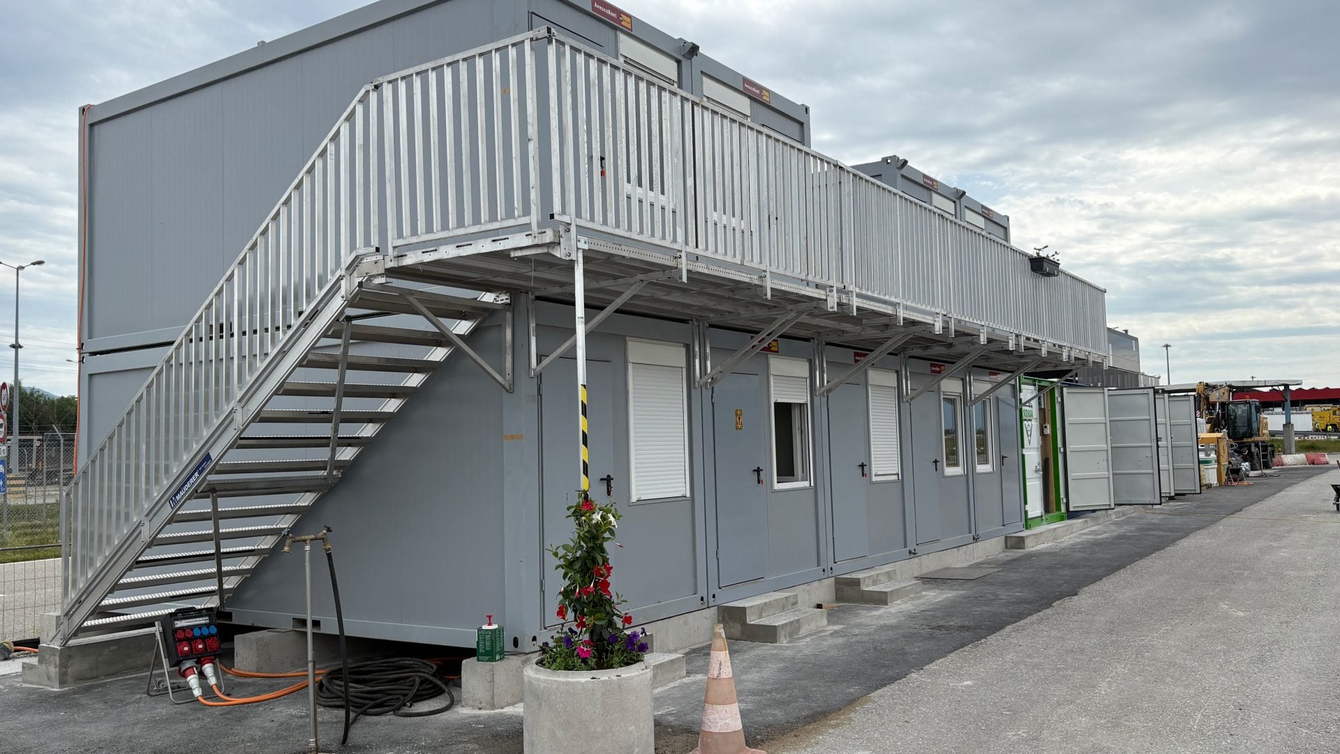 Container et construction modulaire