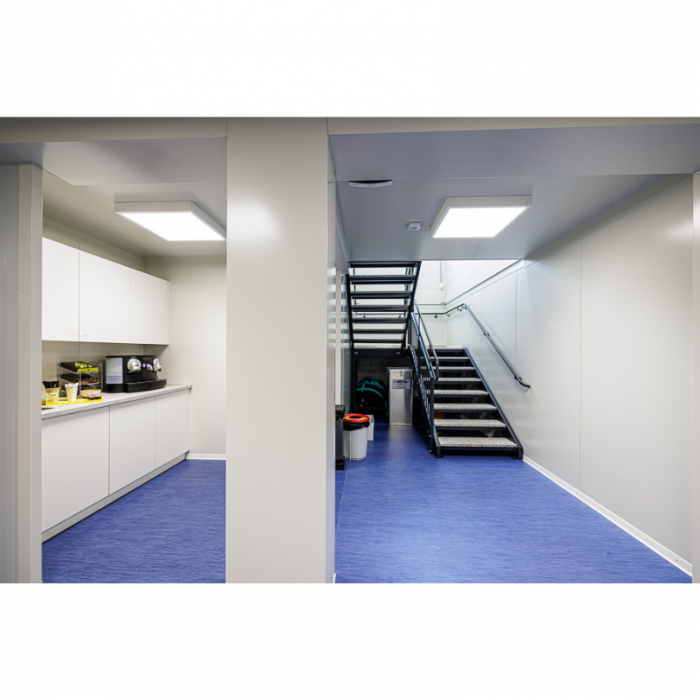 Axenstrasse Edificio container interno piani Avesco Rent