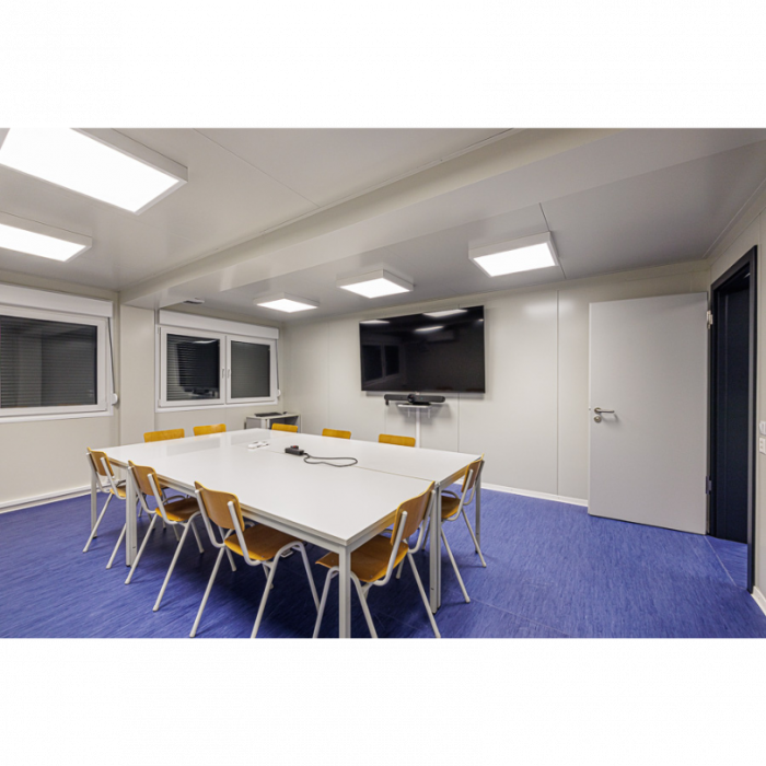 Axenstrasse Edificio container interno sala conferenze Avesco Rent