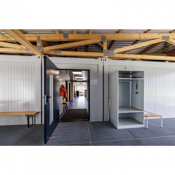 Axenstrasse spogliatoio Edificio container esterno Avesco Rent