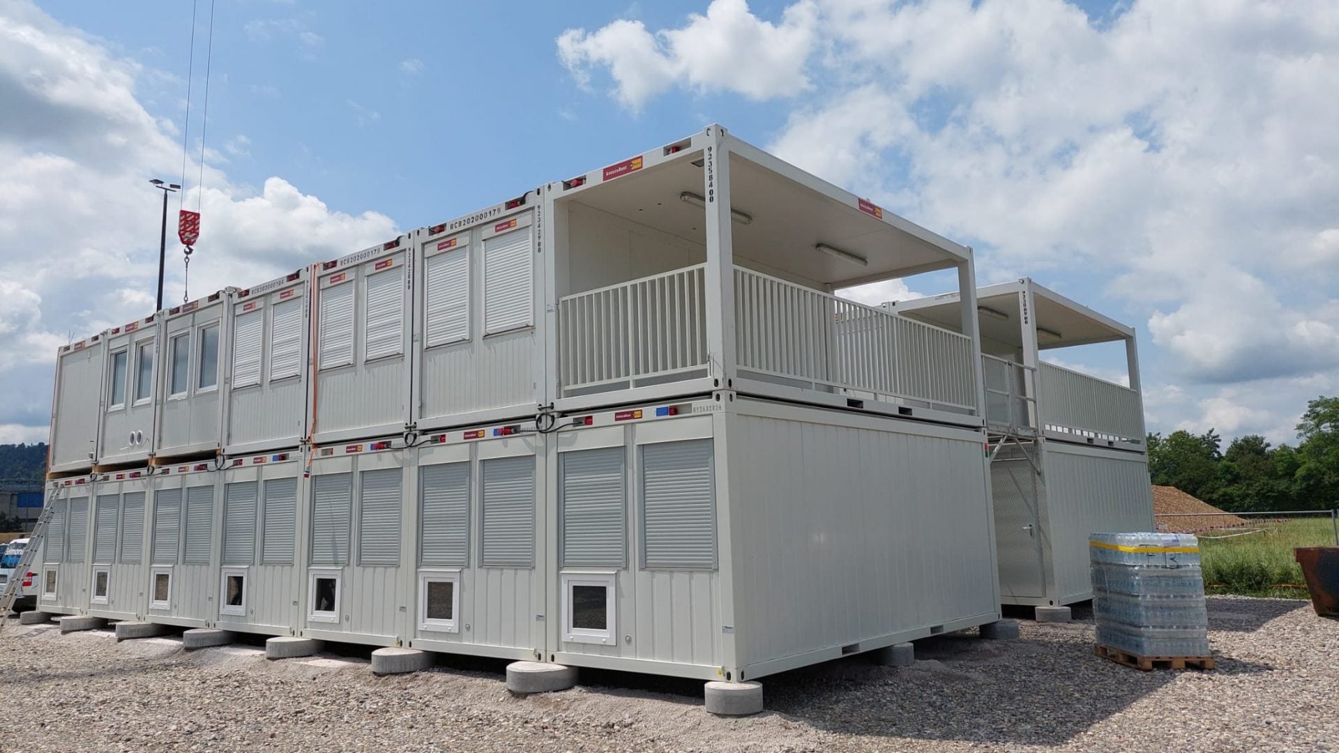 Installazione di container Sisseln
