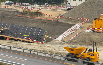 Allargamento delle rampe di accesso a Matran