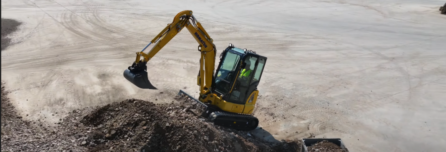 Elektrischer Mini-Bagger Komatsu PC33E-6