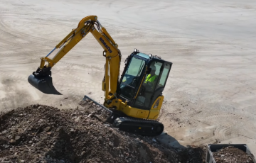 Komatsu PC33E-6 Electric Mini Excavator
