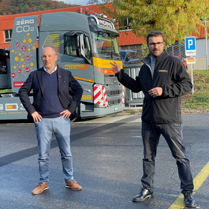 E-truck Avesco Rent Vincent Albasini & Friderici Clément