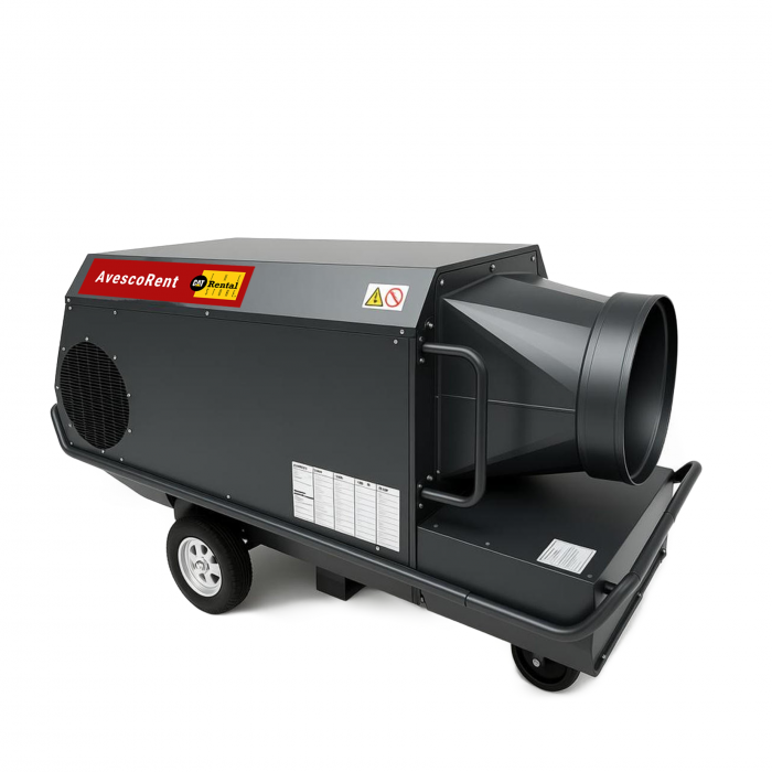 Chauffage à air mobile < 150KW - 400V - Location
