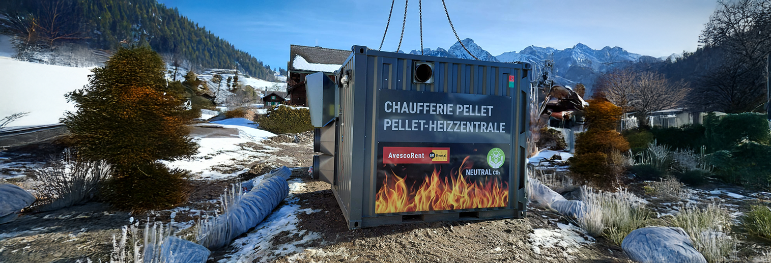 Avesco Rent Pellet Boiler