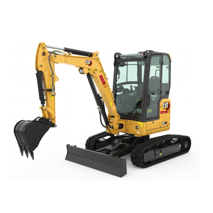 Caterpillar 302.7 CR - Noleggio