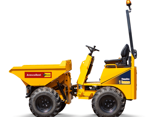 Location de Dumper à pneus Thwaites Mach 202 (1T)