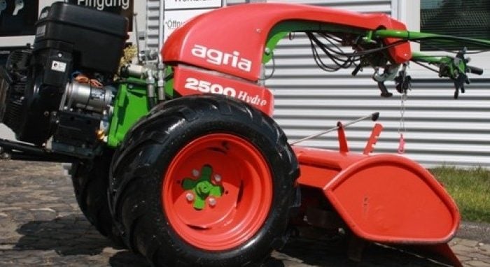 Motoculteur Agria 2500 vue latérale