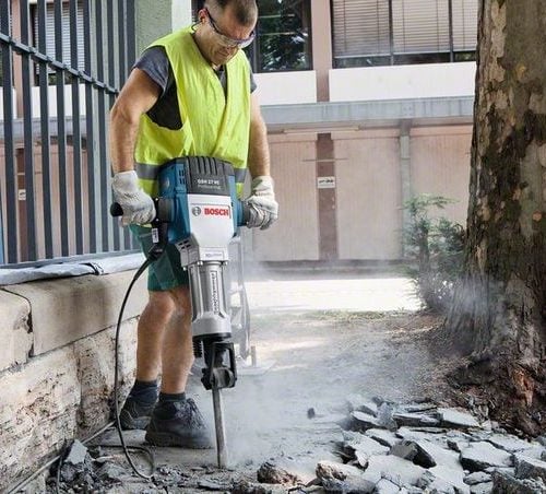 Brise-béton BOSCH 27 kg application sur béton