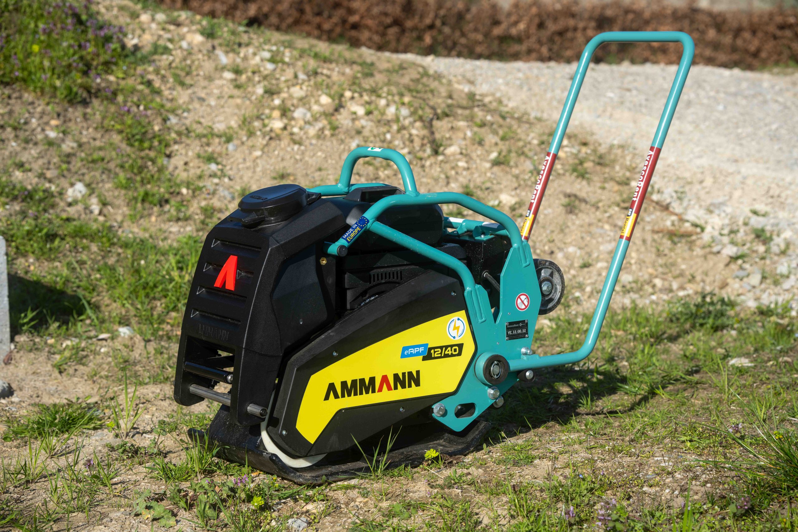 Rüttelplatte E-power 80kg - Vermietung