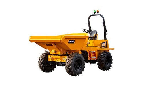 Dumper à pneus Thwaites Mach 763