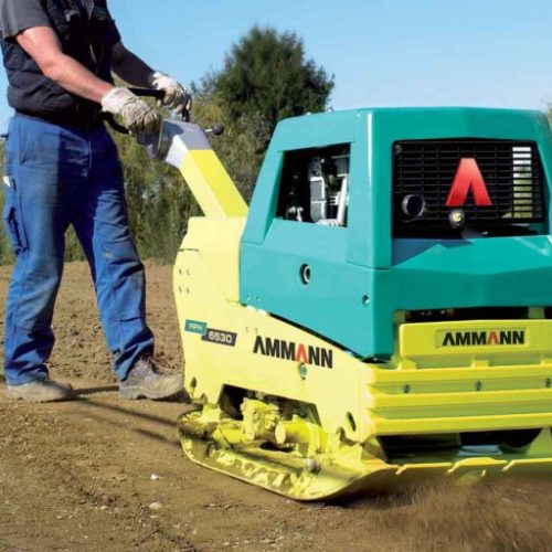 Plaque vibrante AMMANN 491 kg compactage terrain