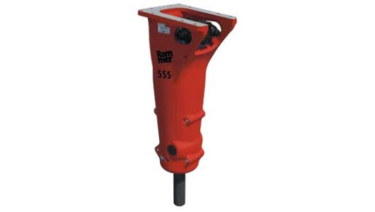 Hydraulic hammer for excavator 2.6 – 4 T - Rental